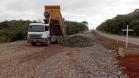 PRC-466 entre Palmeirinha e Guarapuava - pavimentação em concreto