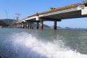Obras da ponte de Guaratuba e acessos