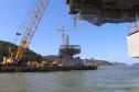 Obras da ponte de Guaratuba e acessos