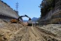 Obras da ponte de Guaratuba e acessos