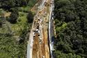 Obras da ponte de Guaratuba e acessos
