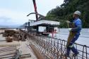 Ponte de Guaratuba chega a 80%