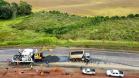 PR-460 restauração em concreto entre Nova Tebas e Pitanga