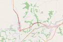 Mapa da PR-323 e PR-170 em Rolândia