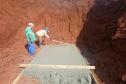 Contorno Noroeste de Pato Branco - construção de bueiro de concreto