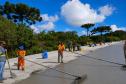 PR-151 entre Ponta Grossa e Palmeira - concretagem