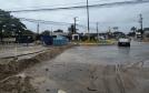PR-412 duplicação entre Matinhos e Praia de Leste - estacas do viaduto
