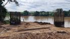 PR-498 nova ponte sobre o Rio Ivaí entre São Carlos do Ivaí e Japurá - fundação nas margens