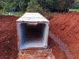 PR-239 pavimentação entre Mato Rico e Roncador - galeria de concreto