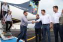 O governador Carlos Massa Ratinho Junior inaugura o Aeroporto Municipal Juvenal Loureiro Cardoso, de Pato Branco, no Sudoeste do Paraná.  -  Pato Branco, 10/01/2019  -  Foto: José Fernando Ogura/ANPr