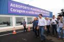 O governador Carlos Massa Ratinho Junior inaugura o Aeroporto Municipal Juvenal Loureiro Cardoso, de Pato Branco, no Sudoeste do Paraná.  -  Pato Branco, 10/01/2019  -  Foto: José Fernando Ogura/ANPr