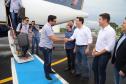 O governador Carlos Massa Ratinho Junior inaugura o Aeroporto Municipal Juvenal Loureiro Cardoso, de Pato Branco, no Sudoeste do Paraná.  -  Pato Branco, 10/01/2019  -  Foto: José Fernando Ogura/ANPr