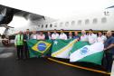 O governador Carlos Massa Ratinho Junior inaugura o Aeroporto Municipal Juvenal Loureiro Cardoso, de Pato Branco, no Sudoeste do Paraná.  -  Pato Branco, 10/01/2019  -  Foto: José Fernando Ogura/ANPr