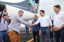 O governador Carlos Massa Ratinho Junior inaugura o Aeroporto Municipal Juvenal Loureiro Cardoso, de Pato Branco, no Sudoeste do Paraná.  -  Pato Branco, 10/01/2019  -  Foto: José Fernando Ogura/ANPr