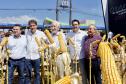 Governador Carlos Massa Ratinho Junior durante Coletiva de Imprensa no Show Rural.  Cascavel, 07/02/2019  -  Foto: Arnaldo Alves/ANPr