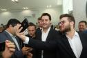 Governador Carlos Massa Ratinho Júnior dá posse ao secretário de Estado da Infrestrurura e Logística, Sandro Alex, e ao diretor do Departamento de Estradas e Rodagem (DER), João Alfredo zampieri - Curitiba, 13/02/2019 - Foto: Rodrigo Félix Leal/ANPr