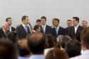 Governador Carlos Massa Ratinho Júnior dá posse ao secretário de Estado da Infrestrurura e Logística, Sandro Alex, e ao diretor do Departamento de Estradas e Rodagem (DER), João Alfredo zampieri  -  Curitiba, 13/02/2019  -  Foto: Jaelson Lucas/ANPr