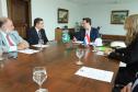 Governador Carlos Massa Ratinho Júnior recebe comitiva do Governo do Paraguai  -  Curitiba, 14/02/2019  -  Foto: Rodrigo Félix Leal/ANPr