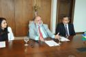 Governador Carlos Massa Ratinho Júnior recebe comitiva do Governo do Paraguai  -  Curitiba, 14/02/2019  -  Foto: Rodrigo Félix Leal/ANPr
