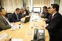 O governador Carlos Massa Ratinho Junior e o secretário de Infraestrutura e Logística, Sandro Alex, levaram nesta quarta-feira (20) ao Secretário Nacional de Transportes Terrestres, Jamil Megid Junior, a proposta de inclusão das rodovias PR-092 (Norte Pioneiro), PR-323 (Noroeste), PR-280 (Sudoeste), além da ligação entre Campo Mourão e Guarapuava, no pacote de concessões do governo federal. A reunião do grupo de trabalho aconteceu em Brasília. Foto: Rodrigo Felix Leal/ANPr