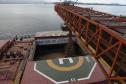 Os Portos do Paraná se preparam para um ritmo mais intenso no escoamento dos grãos destinados para exportação, com a chegada da safra 2018/19, que vem do interior do Estado e dos estados do Sudeste e Centro-Oeste do país.  -  Paranaguá, 27/02/2019   - Foto: Carlos Neves/APPA
