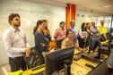 Paranaguá é o primeiro porto brasileiro visitado pela nova equipe da Secretaria Nacional de Portos (SNP), órgão vinculado ao Ministério da Infraestrutura, responsável pela gestão dos complexos marítimos do país. O secretário Diogo Piloni esteve no Paraná nesta quinta-feira (7) para conhecer a estrutura física e o planejamento de obras e ações para os próximos anos. Foto: Claudio Neves/APPA