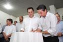 Governador Carlos Massa Ratinho Junior visita a Expo Umuarama e anuncia recursos para investimentos em infraestrutura e melhoria urbana no município. -  Umuarama, 15/03/2019  -  Foto: José Fernando Ogura/ANPr