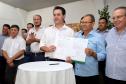 Governador Carlos Massa Ratinho Junior visita a Expo Umuarama e anuncia recursos para investimentos em infraestrutura e melhoria urbana no município. -  Umuarama, 15/03/2019  -  Foto: José Fernando Ogura/ANPr