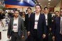 O governador Carlos Massa Ratinho Júnior esteve nesta terça-feira (19) na Intermodal South America 2019, maior feira do setor de logística e comércio exterior da América Latina, onde o Estado está presente com um estande dos Portos do Paraná.  -  São Paulo, 19/03/2019  -  Foto: Rodrigo Félix Leal/ANPr