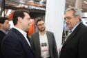 O governador Carlos Massa Ratinho Júnior esteve nesta terça-feira (19) na Intermodal South America 2019, maior feira do setor de logística e comércio exterior da América Latina, onde o Estado está presente com um estande dos Portos do Paraná.  -  São Paulo, 19/03/2019  -  Foto: Rodrigo Félix Leal/ANPr