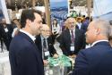 O governador Carlos Massa Ratinho Júnior esteve nesta terça-feira (19) na Intermodal South America 2019, maior feira do setor de logística e comércio exterior da América Latina, onde o Estado está presente com um estande dos Portos do Paraná.  -  São Paulo, 19/03/2019  -  Foto: Rodrigo Félix Leal/ANPr