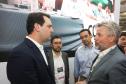 O governador Carlos Massa Ratinho Júnior esteve nesta terça-feira (19) na Intermodal South America 2019, maior feira do setor de logística e comércio exterior da América Latina, onde o Estado está presente com um estande dos Portos do Paraná.  -  São Paulo, 19/03/2019  -  Foto: Rodrigo Félix Leal/ANPr