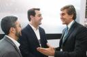 O governador Carlos Massa Ratinho Júnior esteve nesta terça-feira (19) na Intermodal South America 2019, maior feira do setor de logística e comércio exterior da América Latina, onde o Estado está presente com um estande dos Portos do Paraná.  -  São Paulo, 19/03/2019  -  Foto: Rodrigo Félix Leal/ANPr