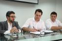 O governador Carlos Massa Ratinho Junior anunciou nesta quarta-feira (3) a contratação do projeto executivo de engenharia para restauração e ampliação de capacidade da Av. Ayrton Senna da Silva, um dos principais acessos ao Porto, no Litoral. A revitalização da via é fundamental para aumentar a capacidade de escoamento das exportações do Estado.  -  Paranaguá, 03/04/2019  -  Foto: Rodrigo Félix Leal/ANPr