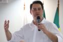 O governador Carlos Massa Ratinho Júnior anuncia medidas para melhoria viária no município de Paranaguá. Foto: José Fernando Ogura/ANPr