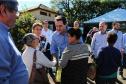 O governador Carlos Massa Ratinho Junior  participa de coletiva na Expolondrina nesta quarta-feira (10).  Londrina, 10/04/2019 -  Foto: Geraldo Bubniak/ANPr