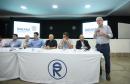 O governador Carlos Massa Ratinho Junior  participa de coletiva na Expolondrina nesta quarta-feira (10).  Londrina, 10/04/2019 -  Foto: Rodrigo Félix Leal/ANPr
