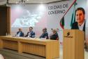 O governador Carlos Massa Ratinho Junior participa de reunião com associados do Sinduscon-PR.   Curitiba, 07/05/2019 -  Foto: Geraldo Bubniak/ANPr