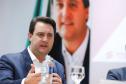 O governador Carlos Massa Ratinho Junior participa de reunião com associados do Sinduscon-PR nesta terça-feira (7) apresentando um balanço dos 120 dias de gestão do Estado. Curitiba, 07/05/2019 - Foto: Rodrigo Felix Leal/ANPr