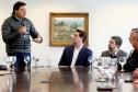 O governador Carlos Massa Ratinho Jr assinou autorização para contratação de empresa especializada em engenharia portuária para execução das obras de recuperação do Píer Público de Inflamáveis do Porto de Paranaguá.Foto Gilson Abreu/ANPr