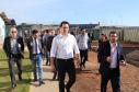 Governador carlos Massa Ratinho Junior durante encontro com o diretor - geral brasileiro da Itaipu Binacional, general Joaquin Silva e Luna  -  Foz do Iguaçu, 12/06/2019  -  Foto: Rodrigo Félix Leal/ANPr