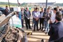 Governador carlos Massa Ratinho Junior durante encontro com o diretor - geral brasileiro da Itaipu Binacional, general Joaquin Silva e Luna  -  Foz do Iguaçu, 12/06/2019  -  Foto: Rodrigo Félix Leal/ANPr