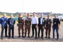 Governador carlos Massa Ratinho Junior durante encontro com o diretor - geral brasileiro da Itaipu Binacional, general Joaquin Silva e Luna  -  Foz do Iguaçu, 12/06/2019  -  Foto: Rodrigo Félix Leal/ANPr