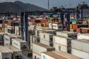 Mais de 38% de todo o frango congelado exportado pelo Brasil, em 2019, saiu do país pelo Porto de Paranaguá. De janeiro a maio, as vendas de carne de frango brasileira somaram 1,6 milhão de toneladas. Deste total, 637,6 mil toneladas foram movimentadas no porto paranaense. Foto: Claudio Neves/Portos do Paraná