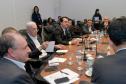 Governador Carlos Massa Ratinho Junior coordena reunião com a equipe de governo.  -  Curitiba, 25/06/2019  -  Foto: Valdelino Alves Pontes