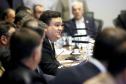 Governador Carlos Massa Ratinho Junior coordena reunião com a equipe de governo.  -  Curitiba, 25/06/2019  -  Foto: Jaelson Lucas/ANPr