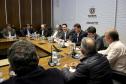 Governador Carlos Massa Ratinho Junior durante reunião com executivos da Klabin  -  Curitiba, 02/07/2019  -  Foto: Jaelson Lucas/ANPr
