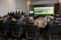 Governador Carlos Massa Ratinho Junior durante reunião com executivos da Klabin  -  Curitiba, 02/07/2019  -  Foto: Jaelson Lucas/ANPr