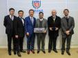 O vice-governador Darci Piana, recebe delegação chinesa, no Palácio Iguaçu. Participaram: Ceo da CCCC Chang Youngbu; presidente da CCCC no Brasil, Lin Li; presidente da Concremat, Mauro Viegas Neto; presidente da SDC do Brasil, Luo Jung; secretário de Infraestrutura e Logística, Sandro Alex; presidente da Paraná Desenvolvimento, Eduardo Bekin e o superintendente dos Portos do Paraná, Luiz Fernando Garcia. -  Curitiba, 08-07-19.Foto: Valdelino Pontes