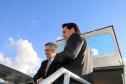 O Paraná passa a ter a maior malha aeroviária do País com o início nesta quarta-feira (07) do programa Voe Paraná. O novo pacote aéreo regional foi lançado pelo governador Carlos Massa Ratinho Junior no Aeroporto do Bacacheri, em Curitiba, e vai atender 12 cidades, de todas as regiões do Estado.Foto Gilson Abreu AENPr